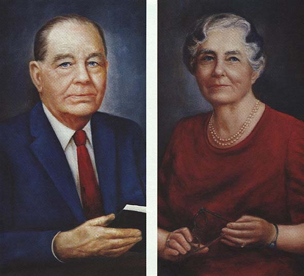 Cully Alton & Lois Dowdle Cobb portrait