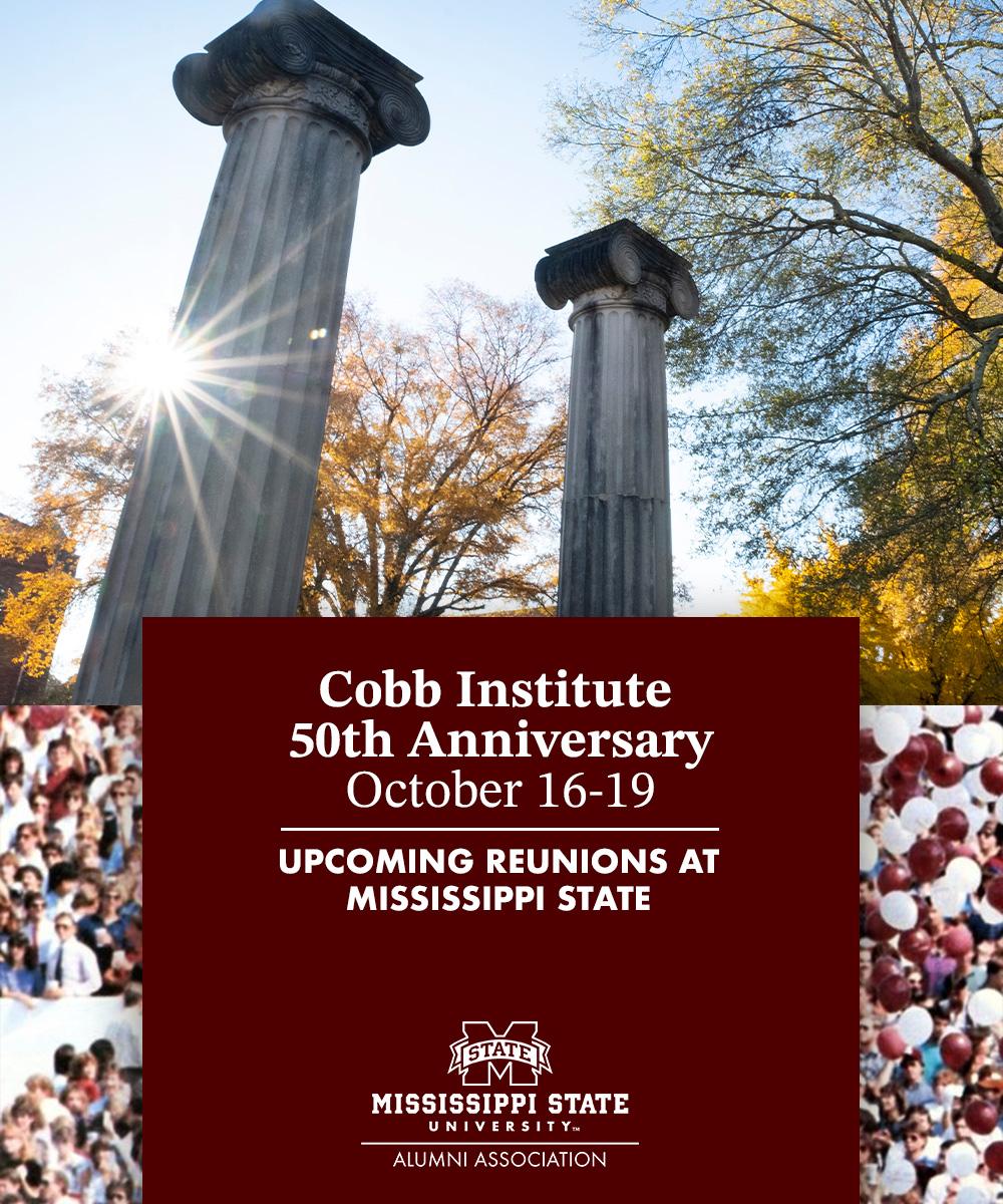 Cobb 50th anniversary invitation